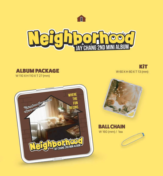 Jay Chang - 2nd Mini Album [Neighborhood] (KiT Album)