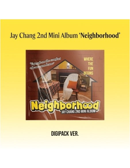 Jay Chang - 2nd Mini Album [Neighborhood] (Digipack Ver.)
