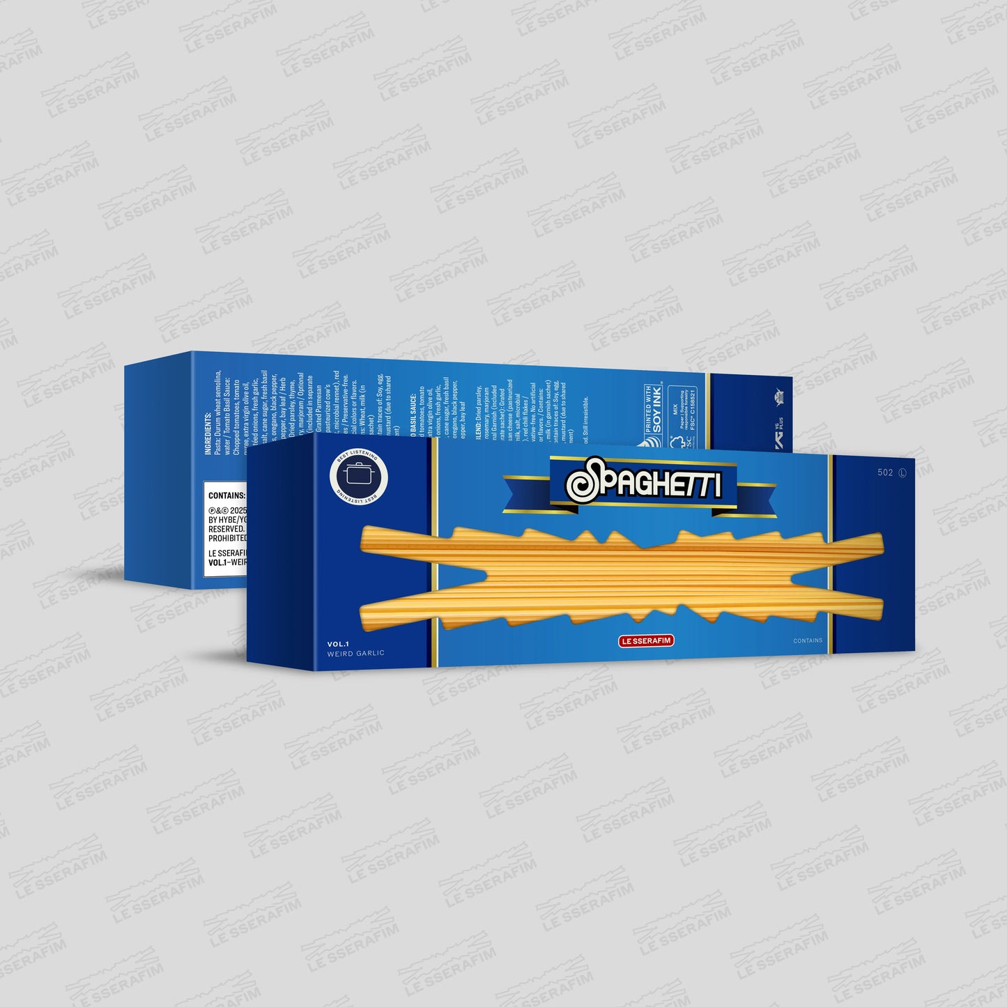 [PRE-ORDER] LE SSERAFIM - 1st Single Album [SPAGHETTI]