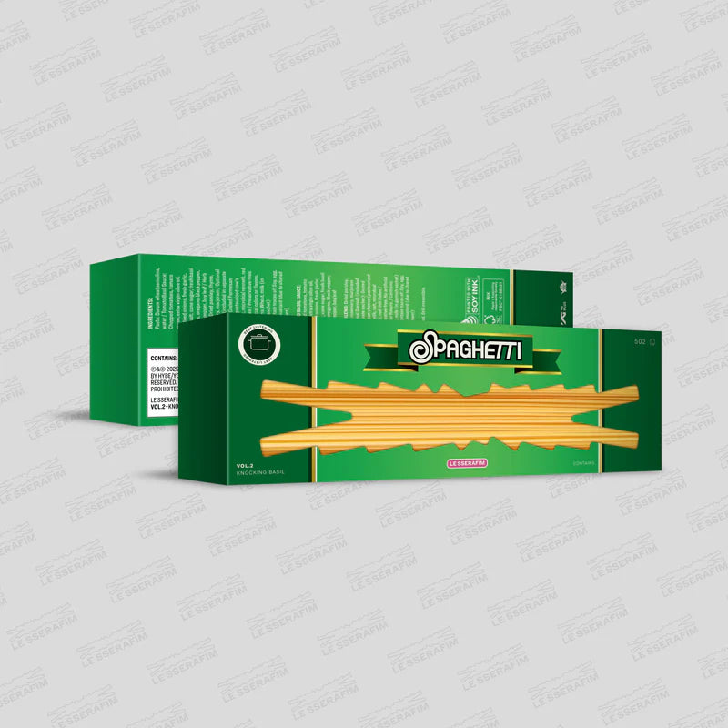 [PRE-ORDER] LE SSERAFIM - 1st Single Album [SPAGHETTI]