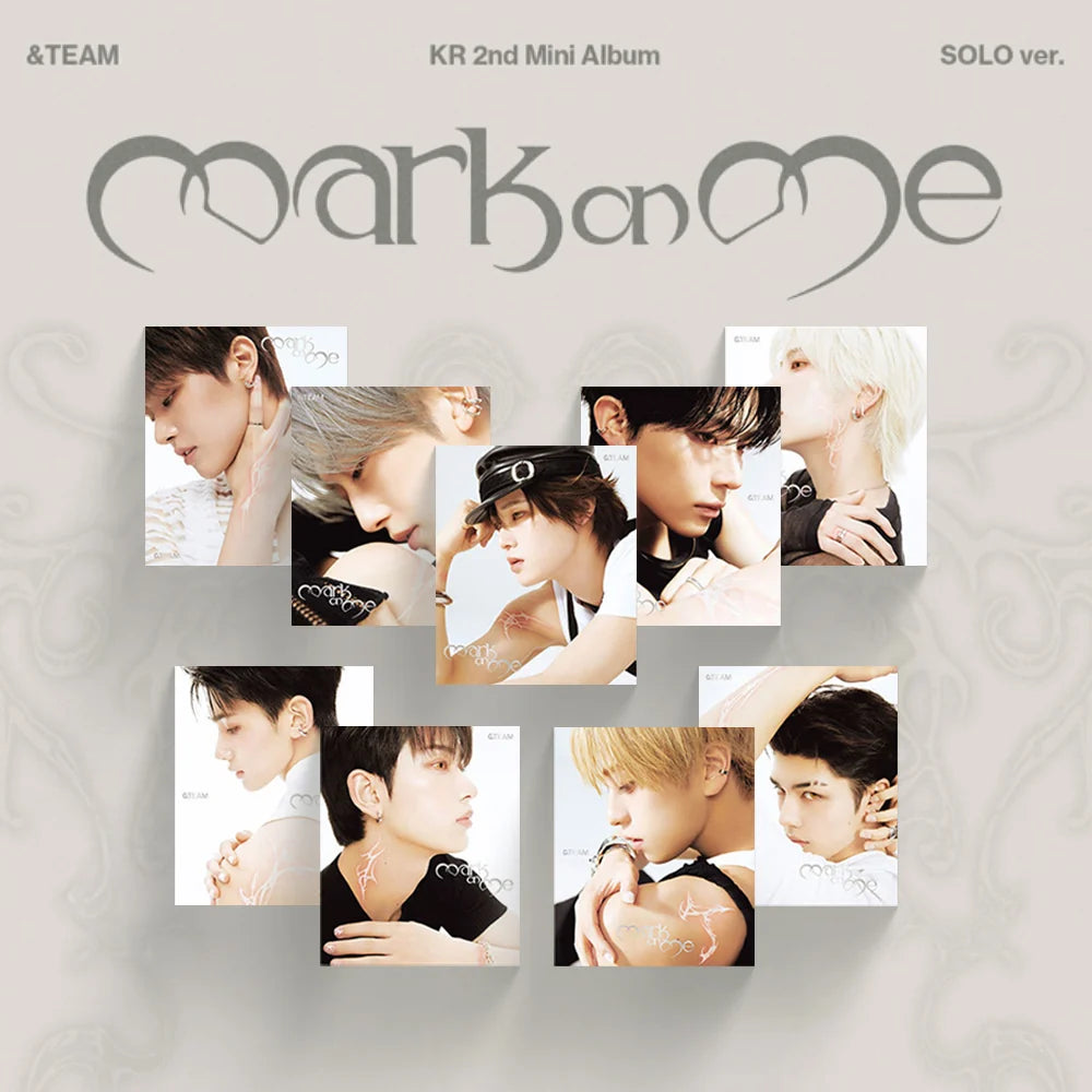 &TEAM - KR 2nd Mini Album 'Mark on Me' - SOLO ver.