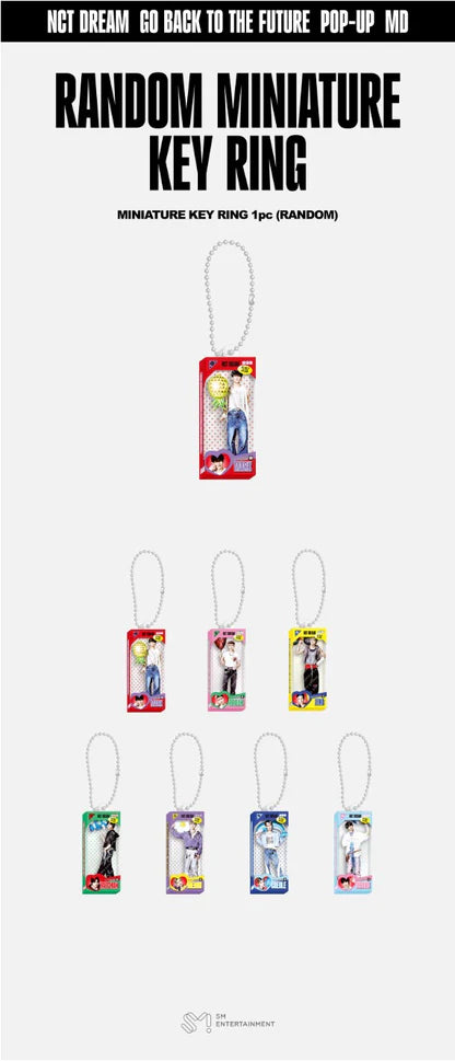 NCT DREAM - [GO BACK TO THE FUTURE] Random Mini Key Ring