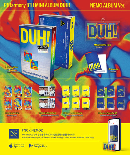 P1HARMONY - 8th Mini Album [DUH!] (Nemo ver)