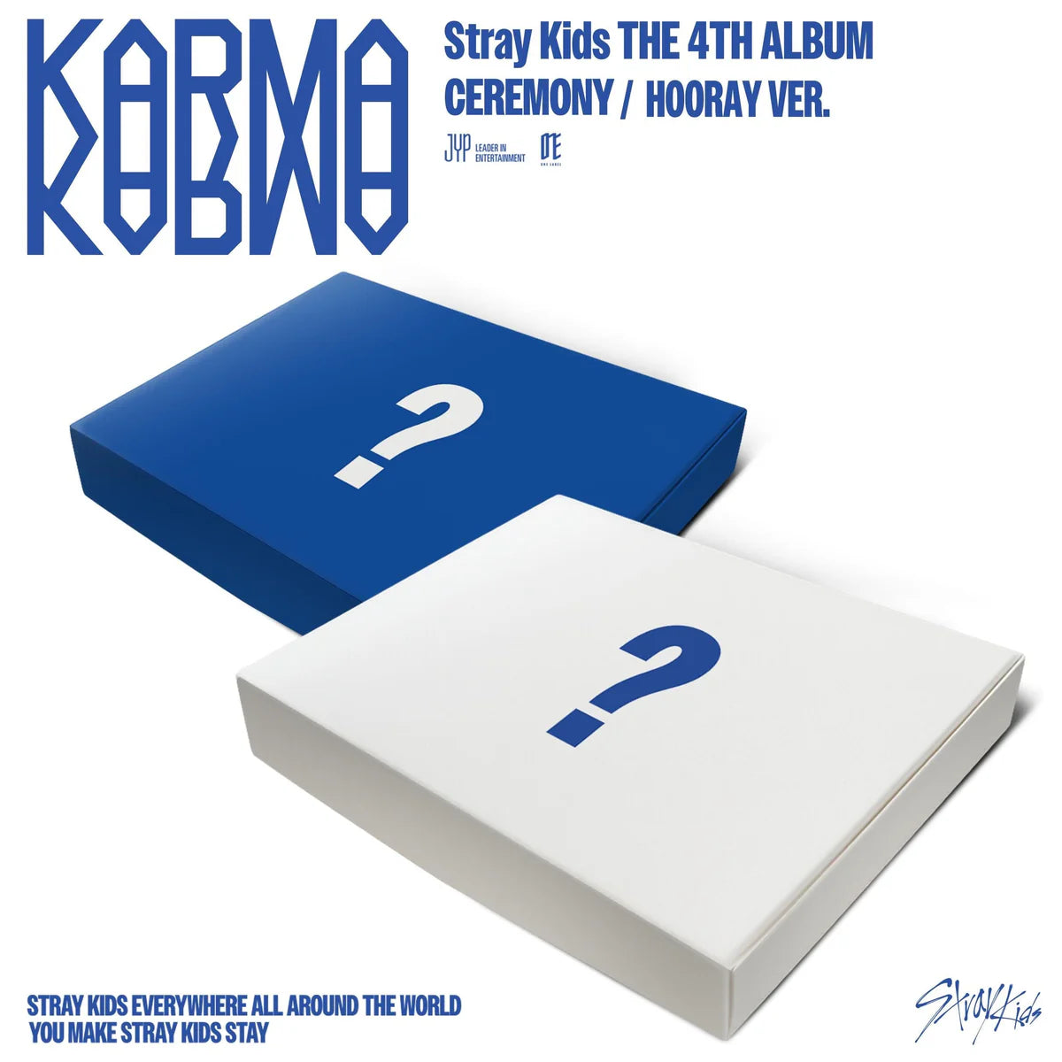 [PRE-ORDER] STRAY KIDS - 4th Album [KARMA] (Random Ver.)