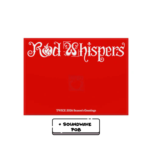 (POB) TWICE - 2026 SEASON'S GREETINGS [RED WHISPERS]