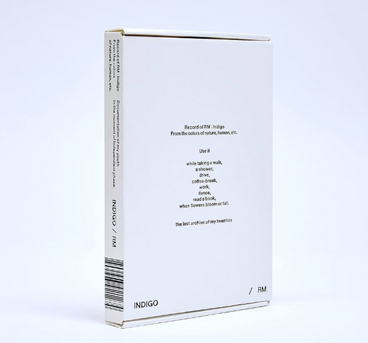 BTS RM - [INDIGO] (BOOK EDITION)