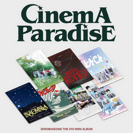 ZEROBASEONE - 4th Mini Album [CINEMA PARADISE] (VERSION : ZEROSE)