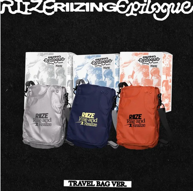 RIIZE - 1st Mini Album [RIIZING : Epilogue] TRAVEL BAG Ver. (LIMITED EDITION)