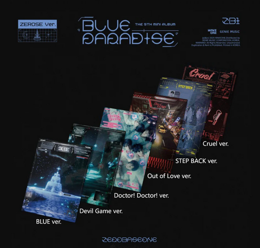 ZEROBASEONE - 5th Mini Album [BLUE PARADISE] (ZEROSE ver)