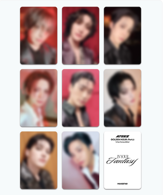 ATEEZ - GOLDEN HOUR : PART 3 [IN YOUR FANTASY] MAKESTAR POB