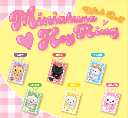NCT WISH - [Wish Doll] Random Mini Key Ring