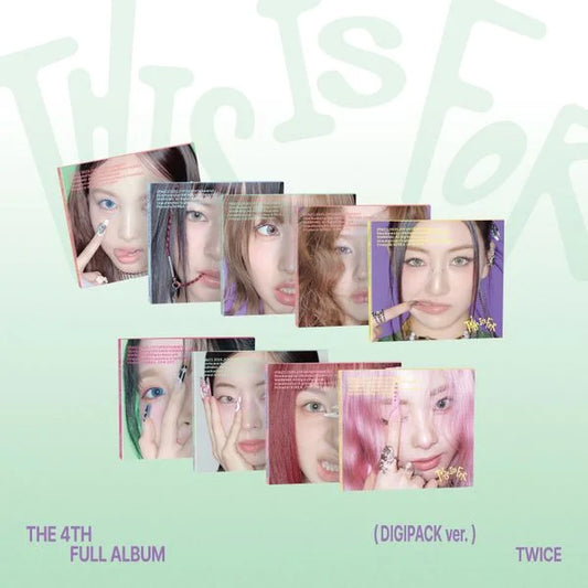 TWICE - 4th Full Album [THIS IS FOR] (DIGIPACK Ver)
