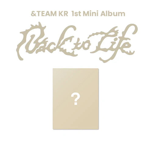 [PRE-ORDER] &TEAM - 1st KR Mini Album [BACK TO LIFE] (WEVERSE ver)