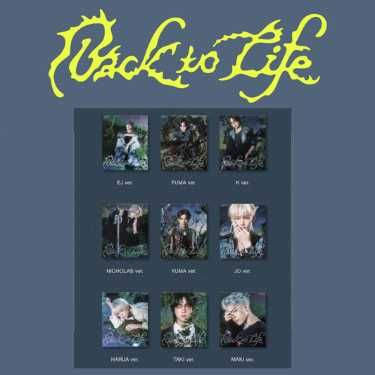 &TEAM - 1st KR Mini Album [BACK TO LIFE] (ROAR ver)