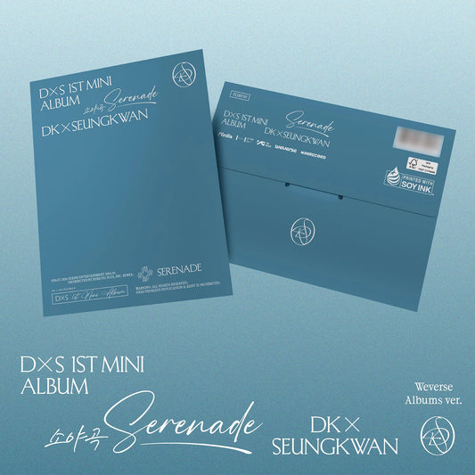 (POB) DK X SEUNGKWAN (SEVENTEEN) - 1st Mini Album [Serenade] (Weverse Albums Ver.)