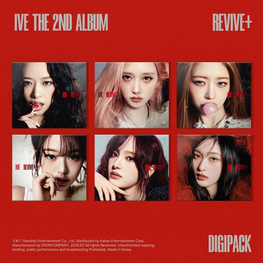 IVE - 2nd Album [REVIVE+] (Digipack Ver.) (Limited Ver.)