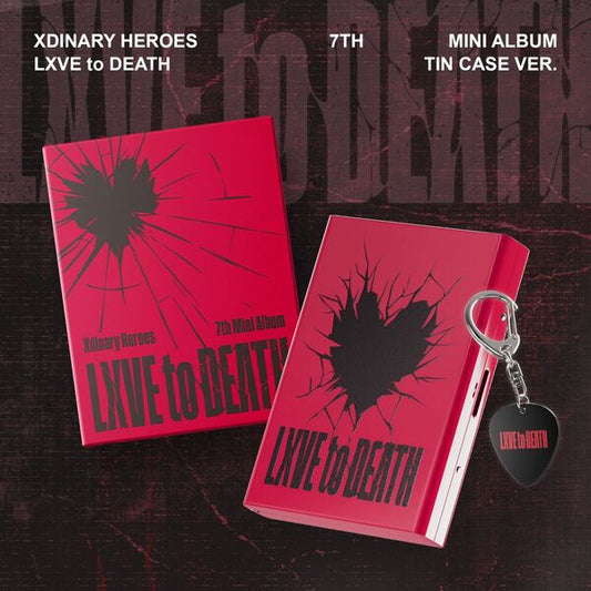 [PRE-ORDER] Xdinary Heroes - 7th Mini Album [LXVE to DEATH] (TIN CASE)