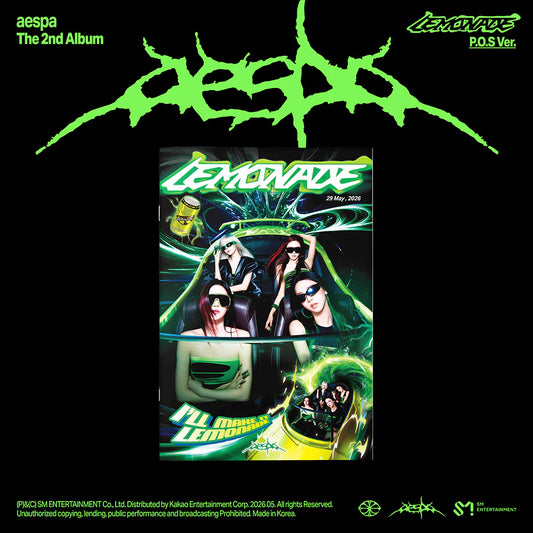 aespa - 2nd Album [LEMONADE] (P.O.S Ver.)