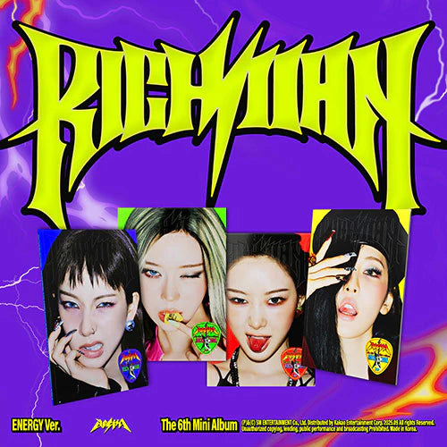 [PRE-ORDER] AESPA - 6th Mini Album [Rich Man] (ENERGY ver)