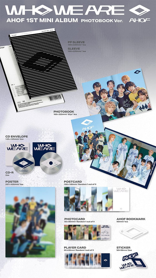 AHOF - 1st Mini Album [WHO WE ARE] (Photobook ver)