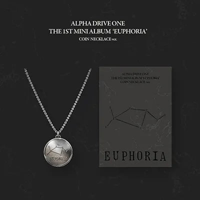 ALPHA DRIVE ONE - 1st Mini Album [EUPHORIA] (COIN NECKLACE Ver.)