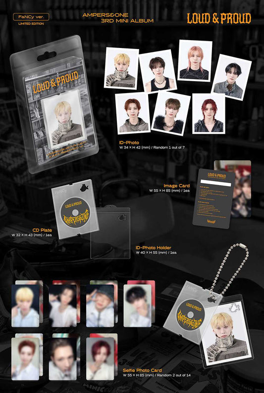 AMPERS&ONE - 3rd Mini Album [LOUD & PROUD] (FaNCy ver) (PLVE)