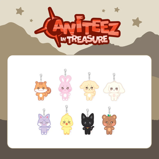 ATEEZ - [ANITEEZ IN TREASURE] Plush Keyring