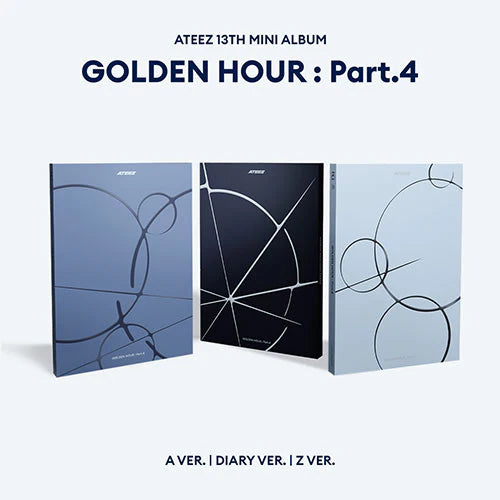 (POB) ATEEZ - 13th Mini Album [GOLDEN HOUR : Part.4] (POCAALBUM Ver.)