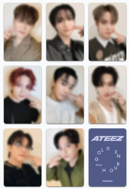 ATEEZ - GOLDEN HOUR : PART 2 [MOCHI PEACE VER] MAKESTAR POB