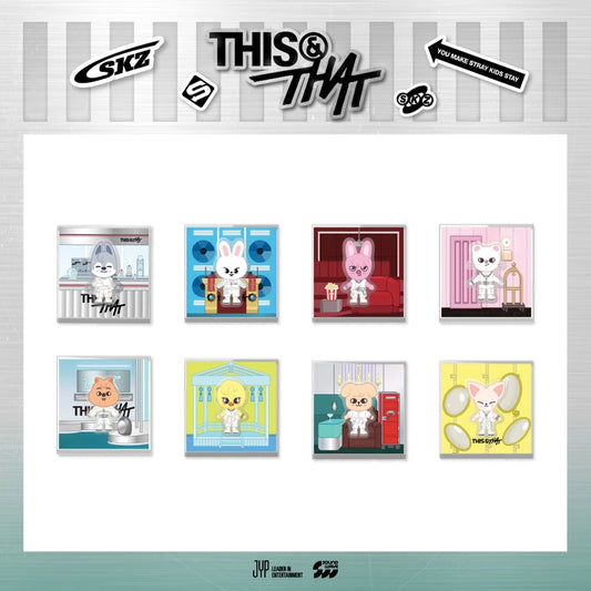 Stray Kids - [THIS & THAT] POP-UP MD SKZOO SPINNING MAGNET