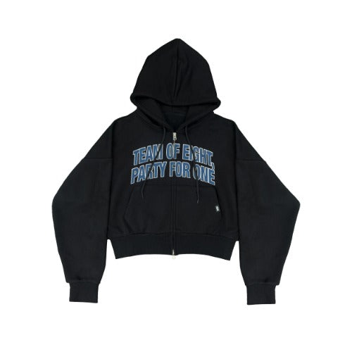 [PRE-ORDER] ATEEZ - [8ROOM] MD CROP ZIP UP HOODIE