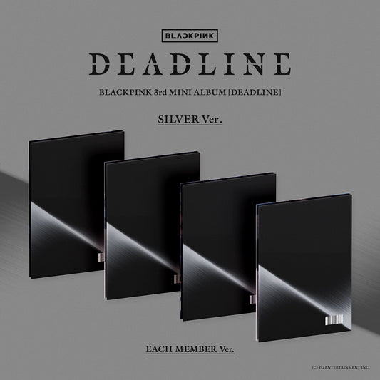 (POB) BLACKPINK - 3rd Mini Album [DEADLINE] (SILVER Ver.)