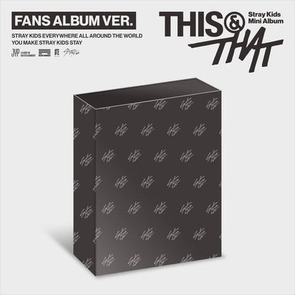 [PRE-0RDER] Stray Kids - 10th Mini Album [THIS & THAT] (FANS ALBUM Ver.)