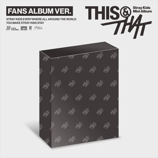 [PRE-0RDER] Stray Kids - 10th Mini Album [THIS & THAT] (FANS ALBUM Ver.)