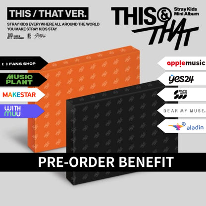 [PRE-ORDER] Stray Kids - 10th Mini Album [THIS & THAT]