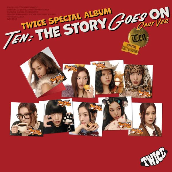 TWICE - Special Album [TEN: The Story Goes On] (CAST ver)