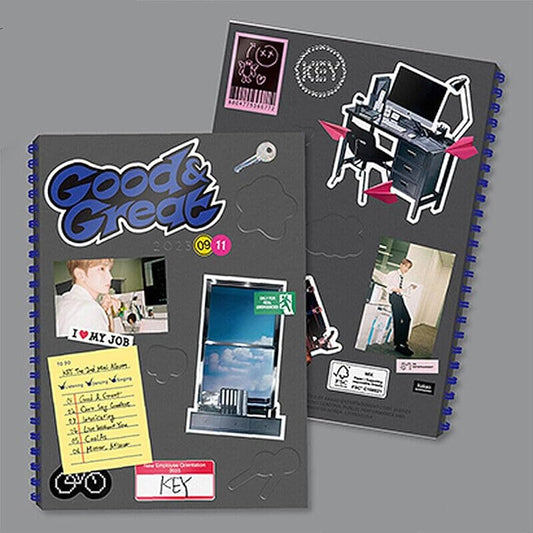 SHINEE Key - 2nd Mini Album [Good & Great] (WORK REPORT VER.)