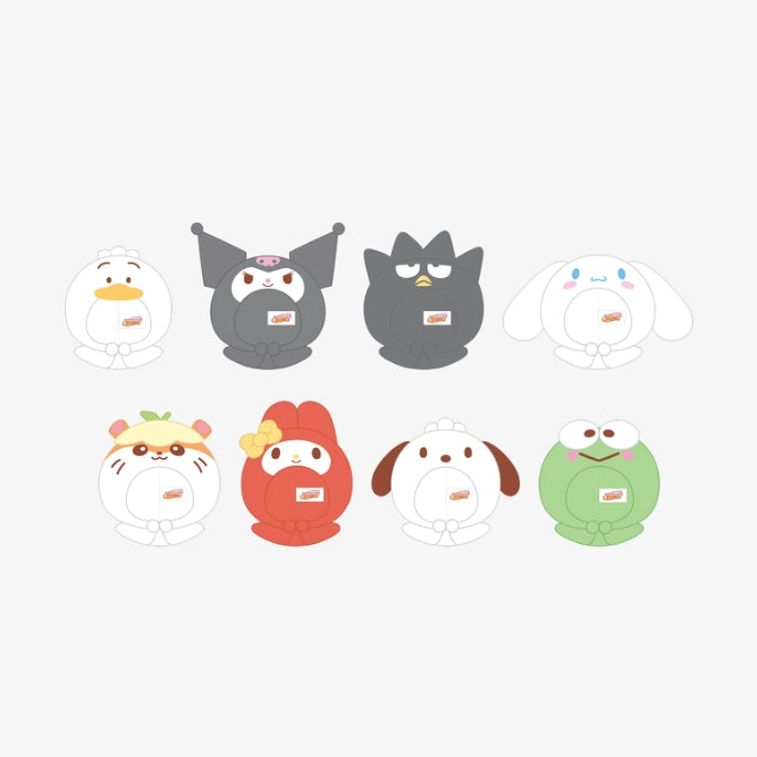 10CM SKZOO PLUSH OUTFIT (SANRIO CHARACTERS Ver.) - SKZOO X SANRIO CHARACTERS