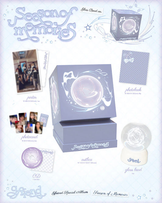 GFRIEND - Special Album [SEASON OF MEMORIES] (Glass Bead Ver.)