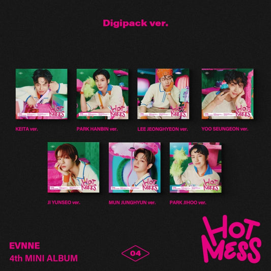 EVNNE - 4th Mini Album [HOT MESS] (Digipack)