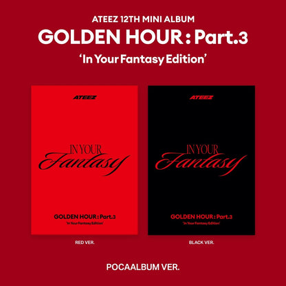 ATEEZ - 12th Mini Album [GOLDEN HOUR : PART 3] (IN YOUR FANTASY Edition) (POCAALBUM)