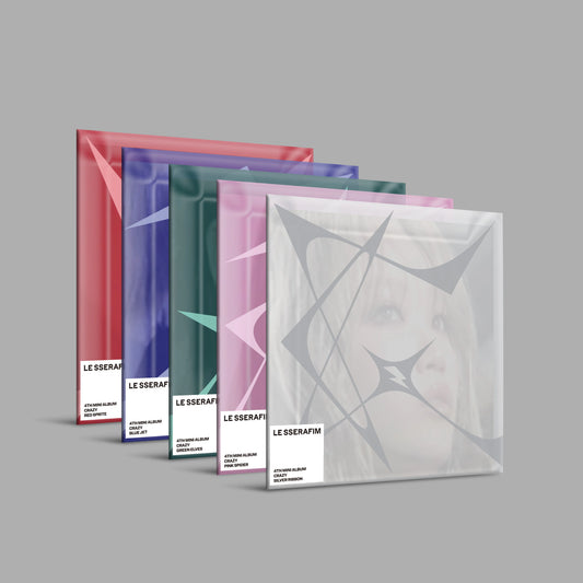 LE SSERAFIM - 4th Mini Album [CRAZY] (Compact ver)
