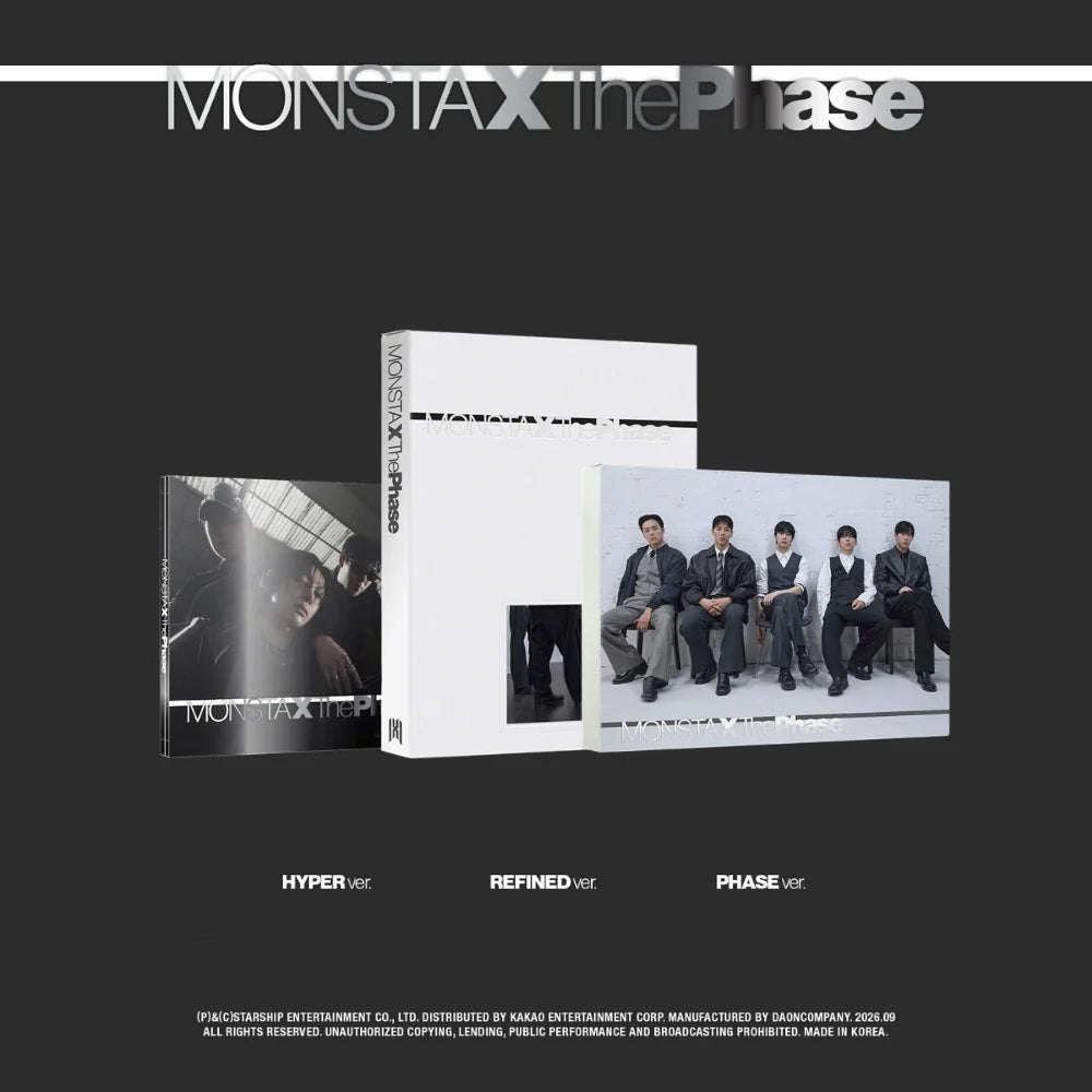 MONSTA X - EP Album [The Phase]
