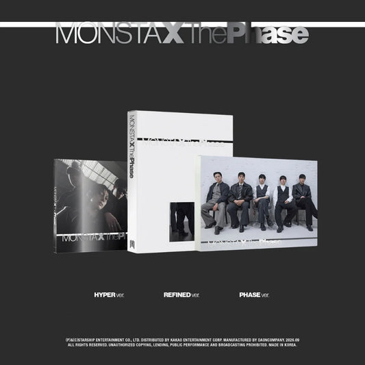 MONSTA X - EP Album [The Phase]