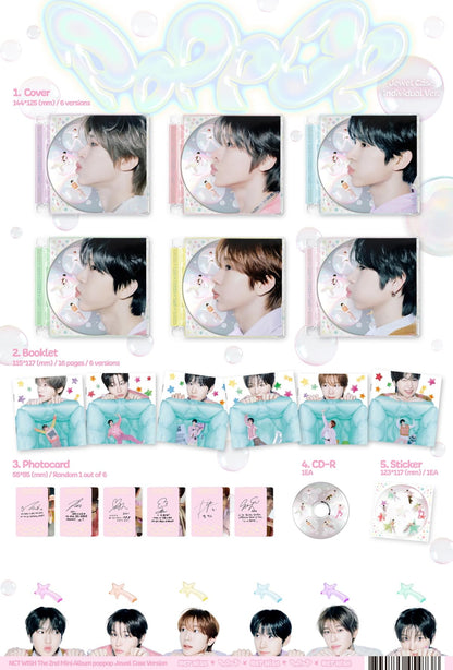 NCT WISH - 2nd Mini Album [poppop] (Jewel Case ver)