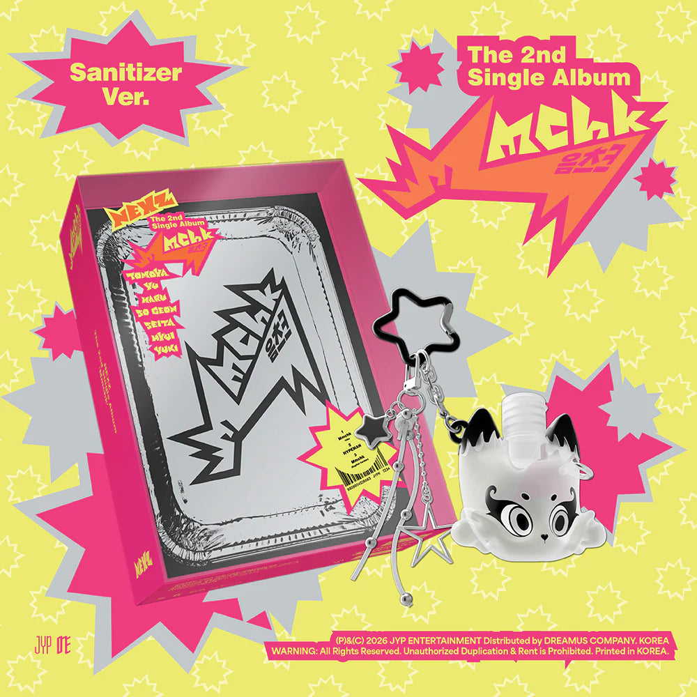 NEXZ - 2nd Single Album [Mmchk] (Sanitizer Ver.)