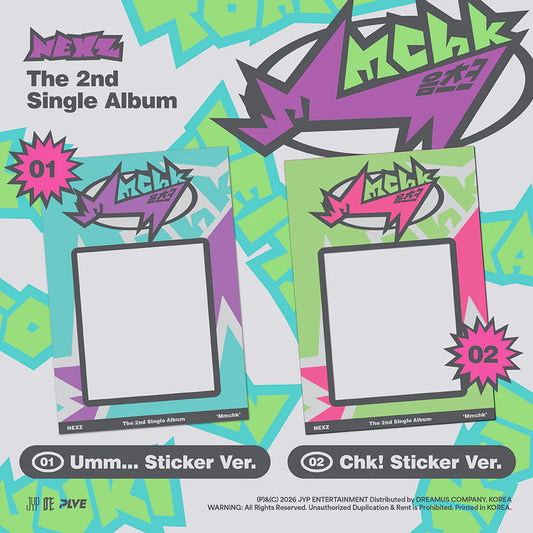 NEXZ - 2nd Single Album [Mmchk] (Sticker Ver.)