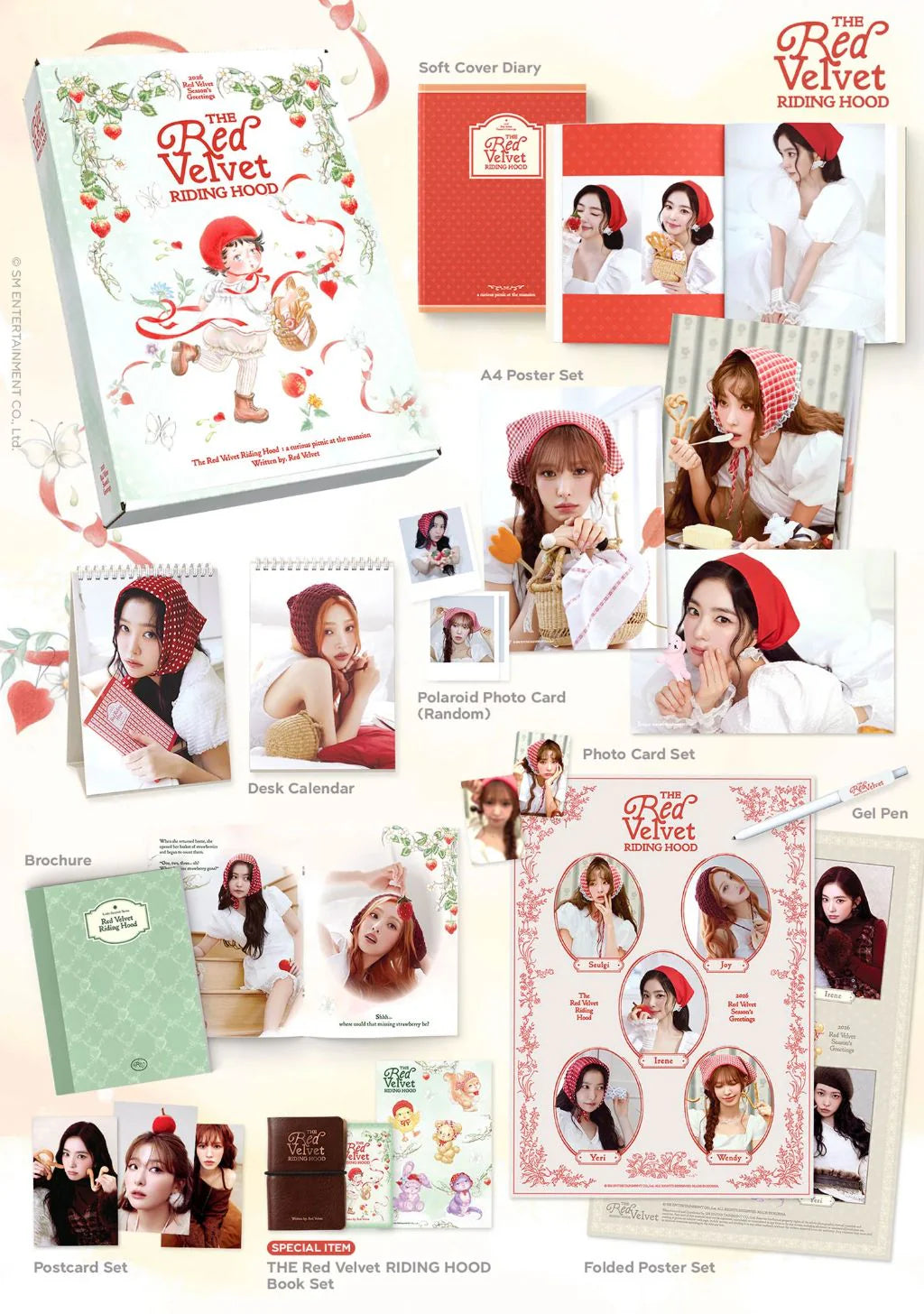 (POB) RED VELVET - 2026 SEASON'S GREETINGS [RIDING HOOD]