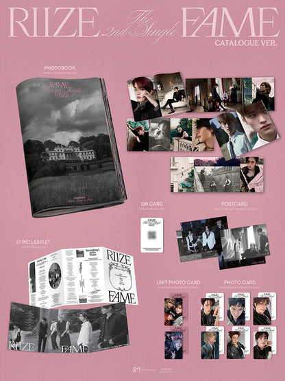 RIIZE - 2nd Single Album [FAME] (Catalogue Ver)