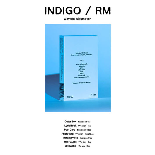 RM (BTS) - [Indigo] Postcard Edition (Weverse ver)